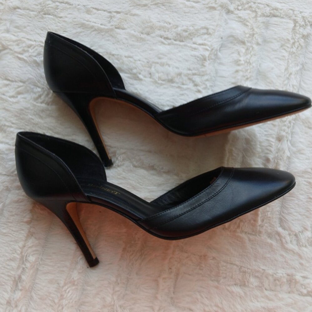 LK Bennett Black Leather Heels